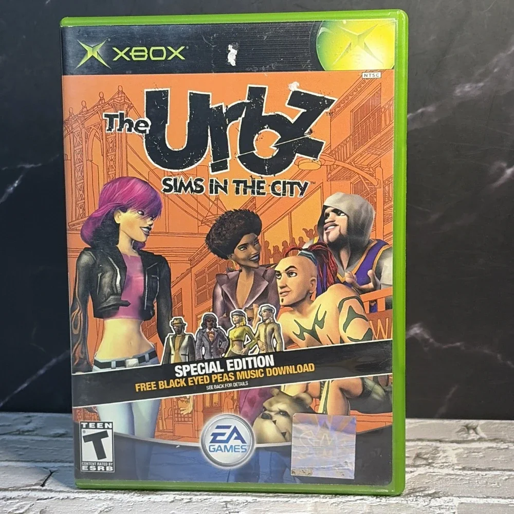 Video Game XBOX - The Urbz Sims In The City Special Edition #2 - T&W CIB